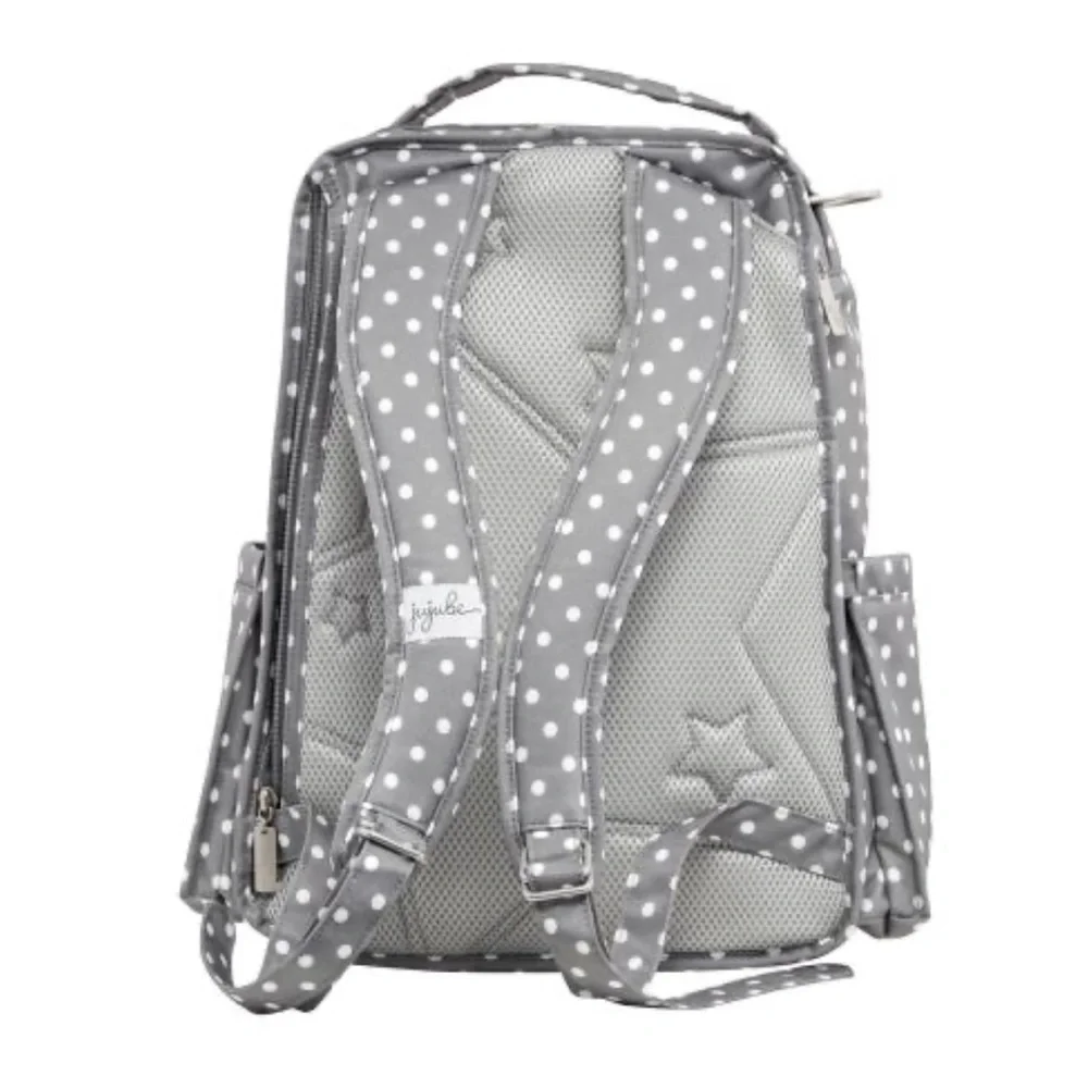 Ju-Ju-Be Gray Polka Dot Baby Bag